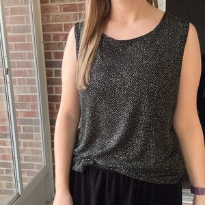 Sparkly tank top